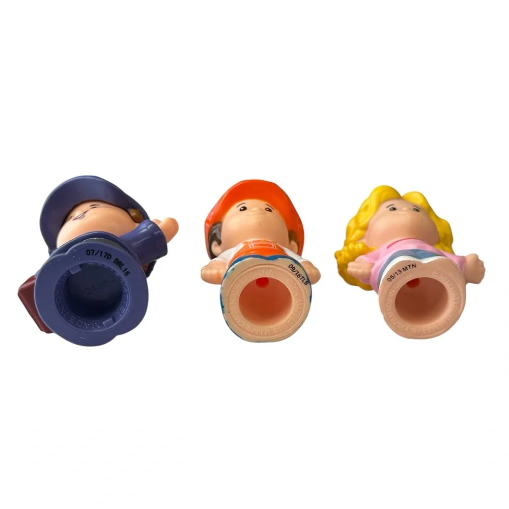 Fisher Price Little People Ethan Mail Carrier-Train Engineer Conductor-Mother